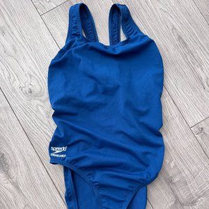Navy Blue Women's Speedo One Piece Swimsuit EUC